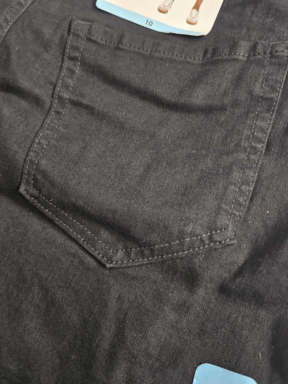 Rebecca Minkoff Black Denim High-Rise 90s Style Shorts - Picture 7 of 7